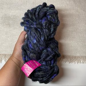 NWT Knit Collage Hand
Spun Yarn . Color - Midnight